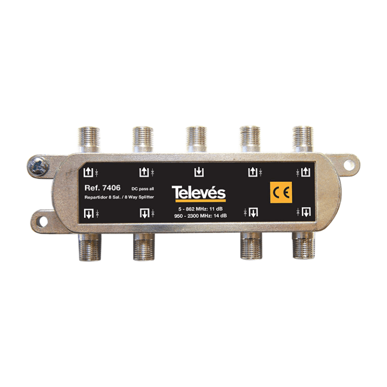 Razdjelnik 8 gradni F ALL BAND 5-2400 MHz DC