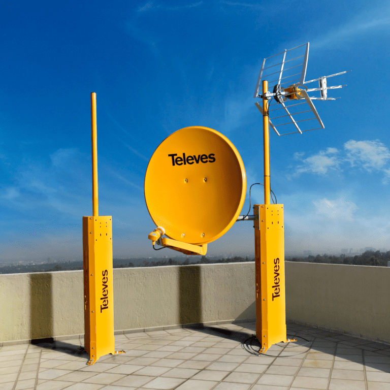 Toranj "Pakovanje" Jedna struktura za više antena - idealno za ravne krovove