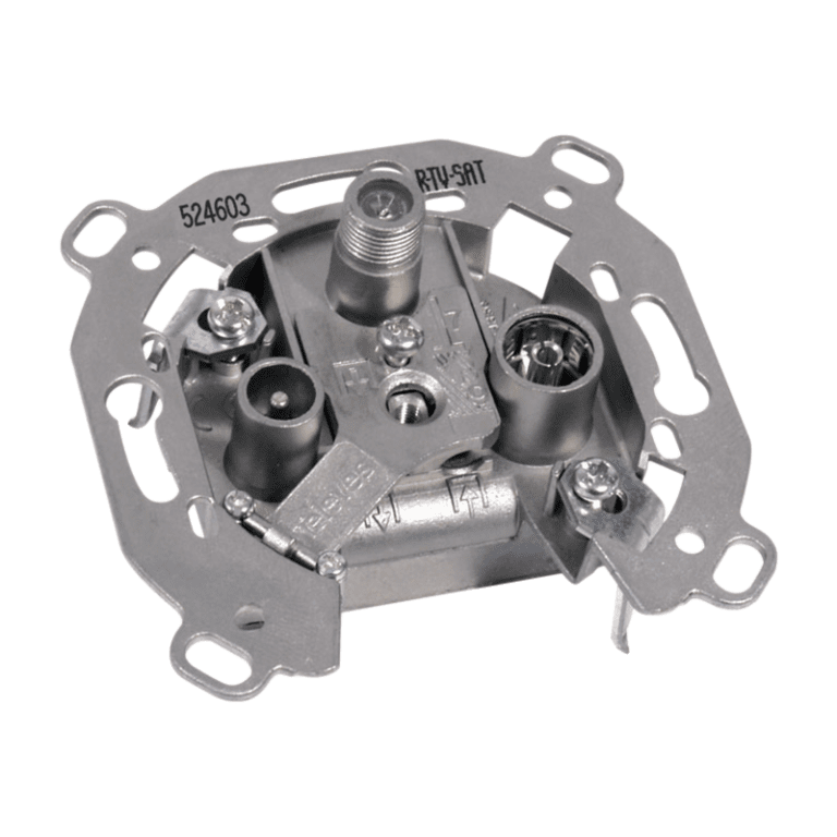 TV-FM-SAT trostruka krajnja utičnica