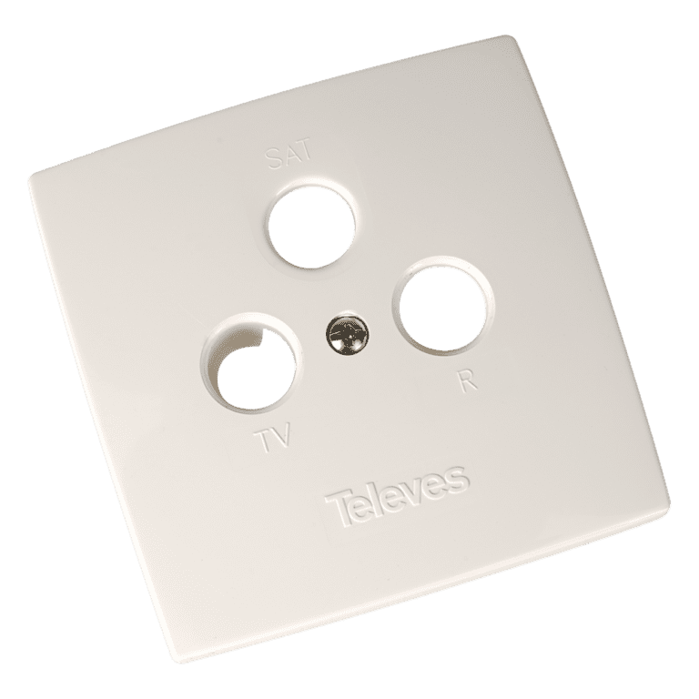 Prednja ploča/lice za TV-FM-SAT trostruku krajnju utičnicu