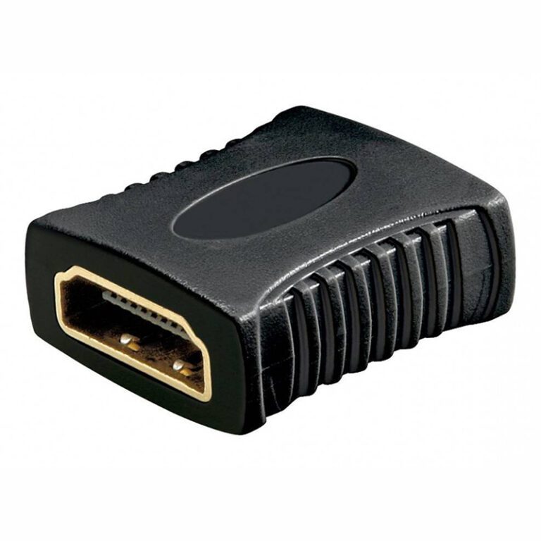 HDMI adapter, HDMI ženski-HDMI ženski, pozlaćeni