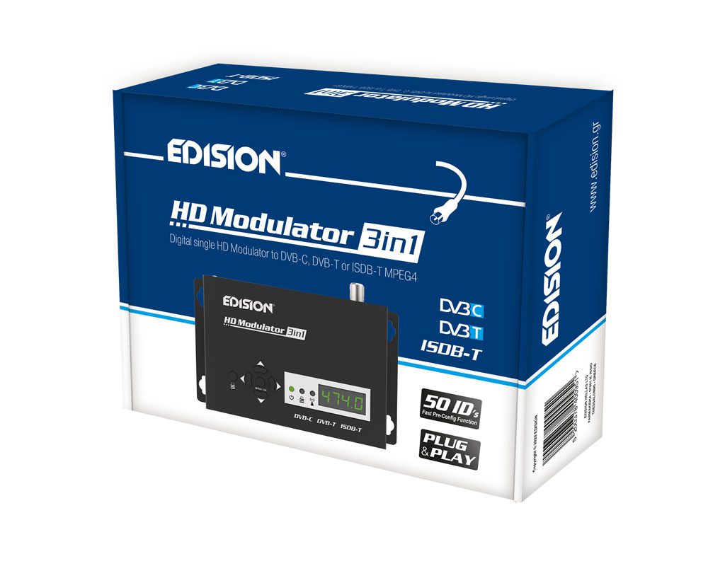 HDMI Modulator 3u1, DVB-C, DVB-T ili ISDB-T/MPEG4 - Slika 12