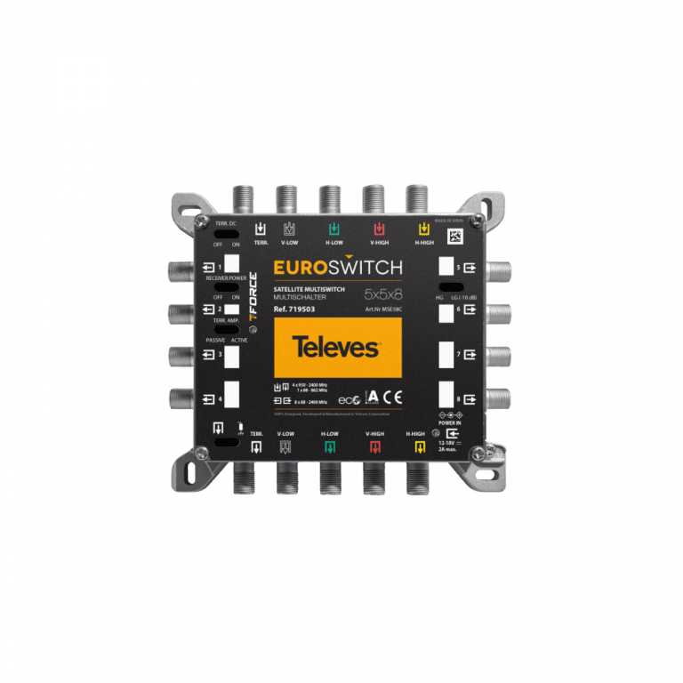 EuroSwitch 5 ulaza - 8 izlaza