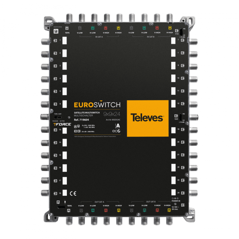 EuroSwitch 9 ulaza - 24 izlaza