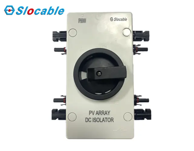 Solarni PV protupožarni DC brzi prekidač 1000V/1500V za 2 stringa