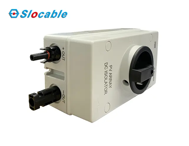 Solarni PV protupožarni DC brzi prekidač 1000V/1500V za 1 string