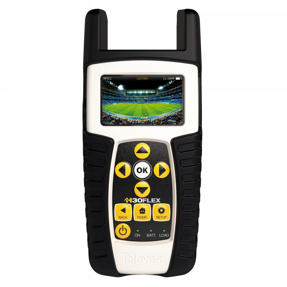 H30FLEX analizator spektra - DVB-S/S2 + DVB-T/T2 + Mjerač