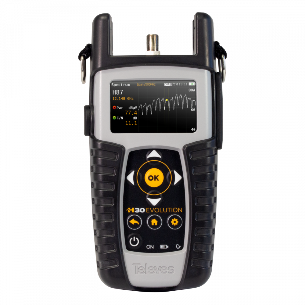 H30EVOLUTION analizator spektra - DVB-S/S2 + DVB-T/T2 + Mjerač