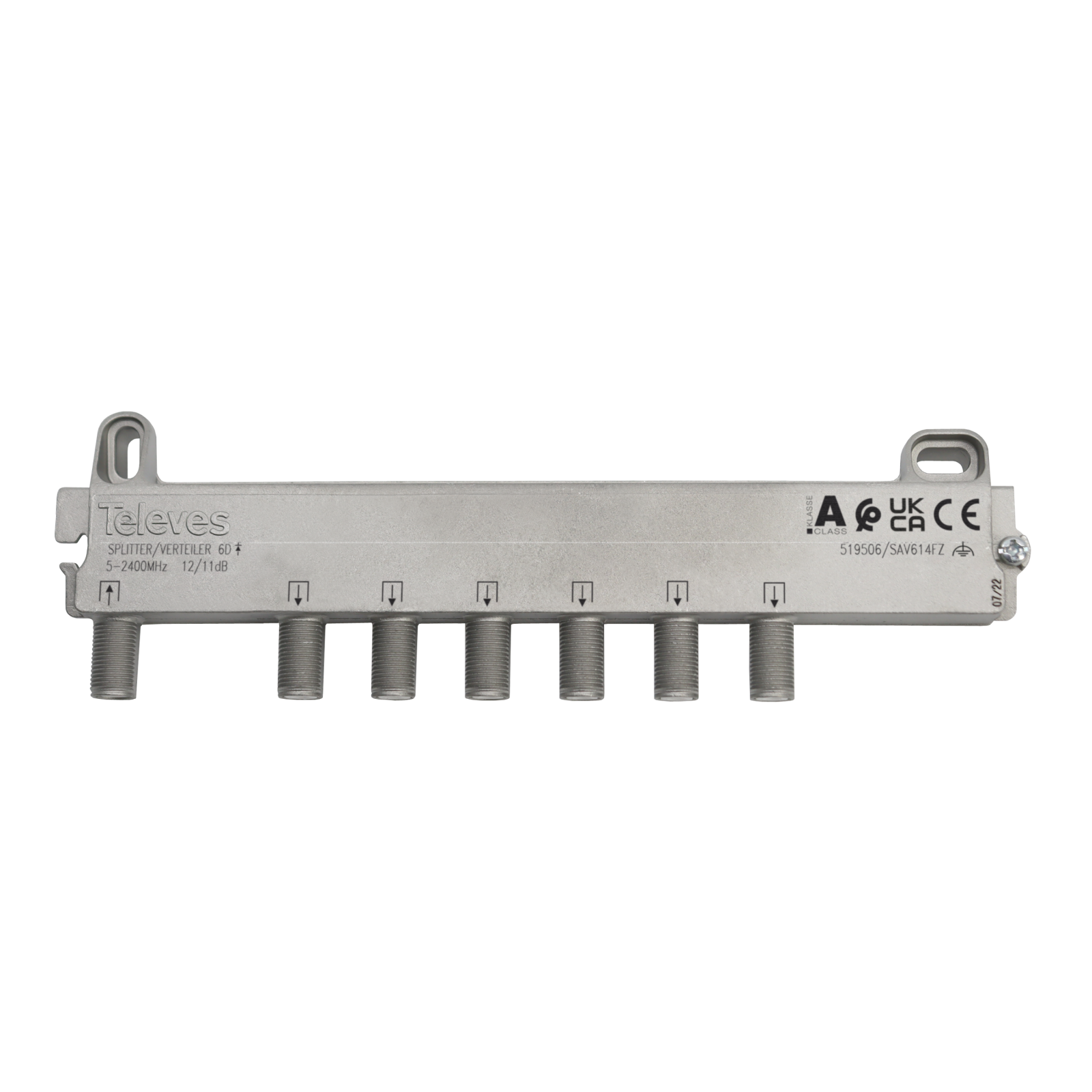 razdjelnik_na_6_televes_splitter_6W_tehnoalarm