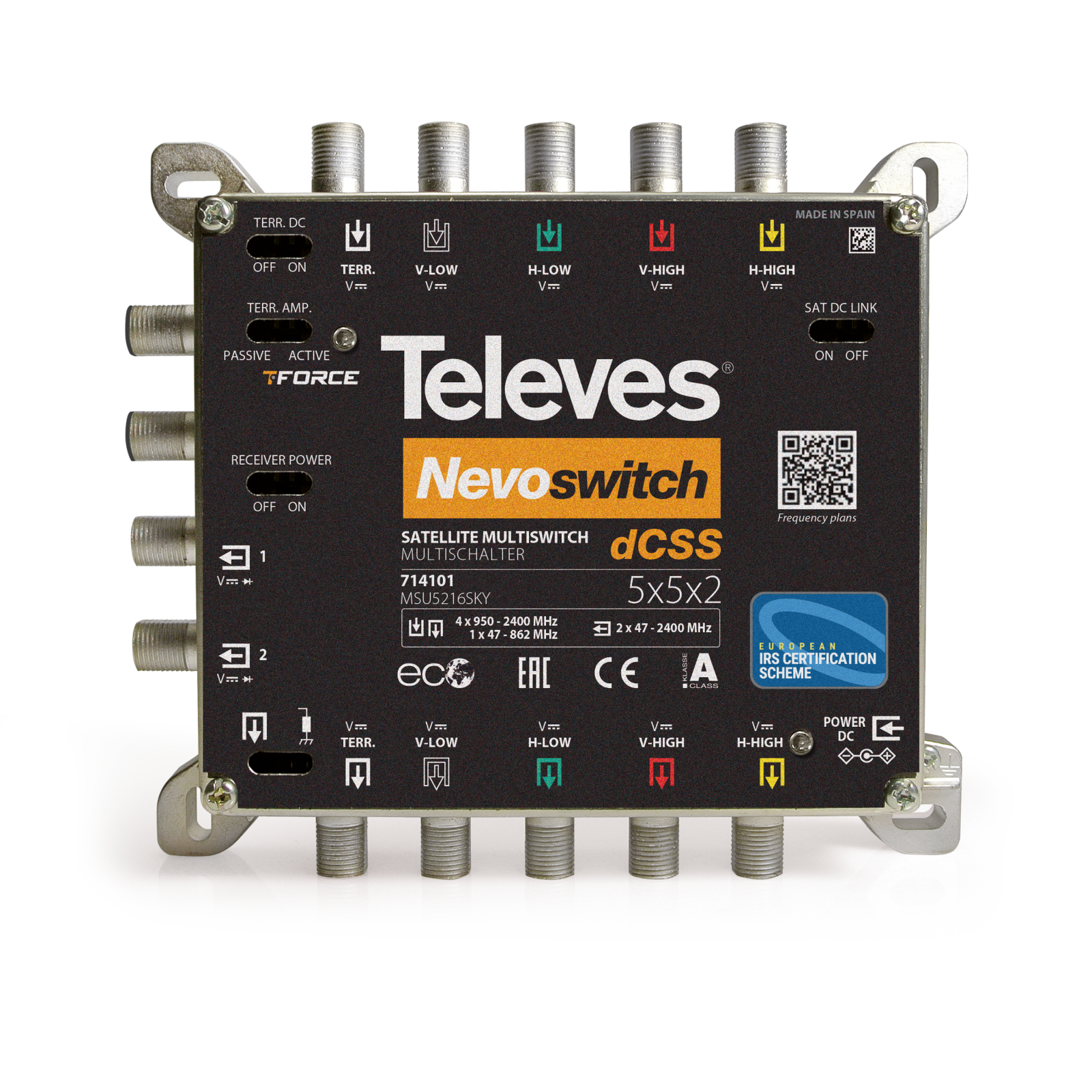dCSS_NevoSwitch_5_ulaza_2_izlaza_hotelski_antenski_sustavi_prodaja_distribucija_televes_tehnoalarm_hrvatska